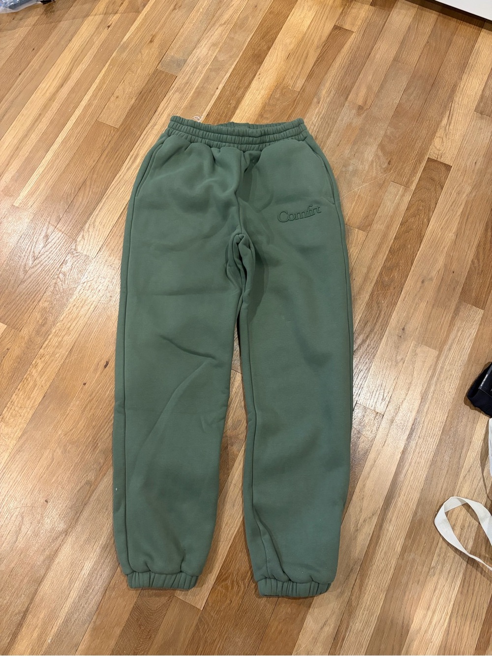 Comfort Olive Green Men's Fleece Joggers